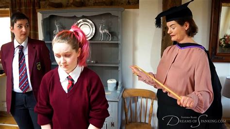 spanking lesbian|Strictmoor Academy